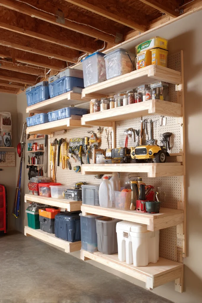 Wall-Mounted Shelves