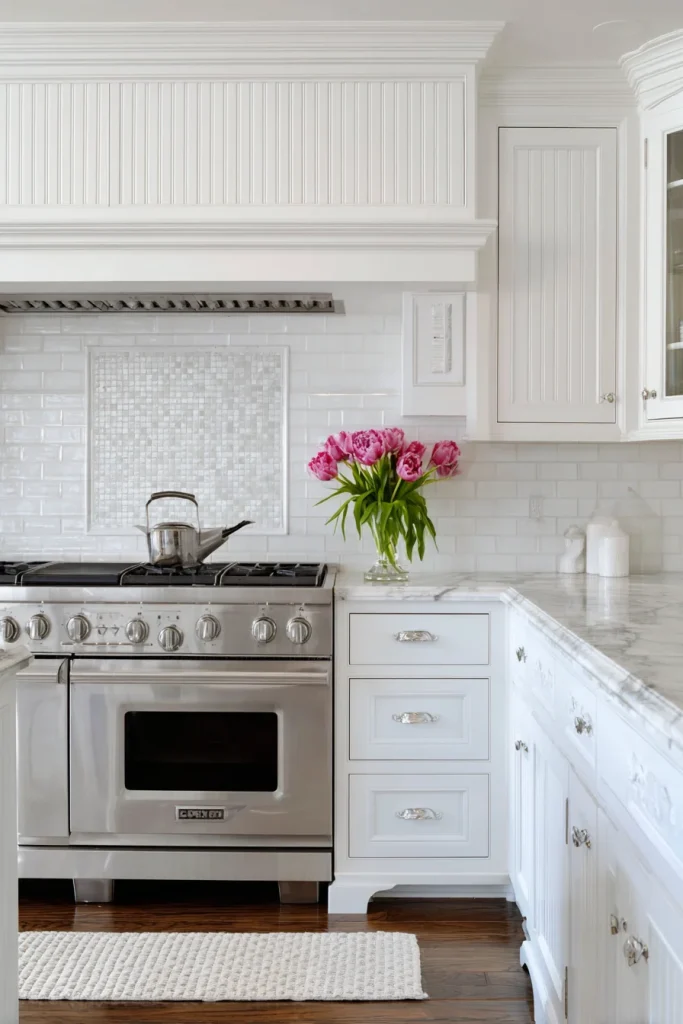 White Beadboard Style