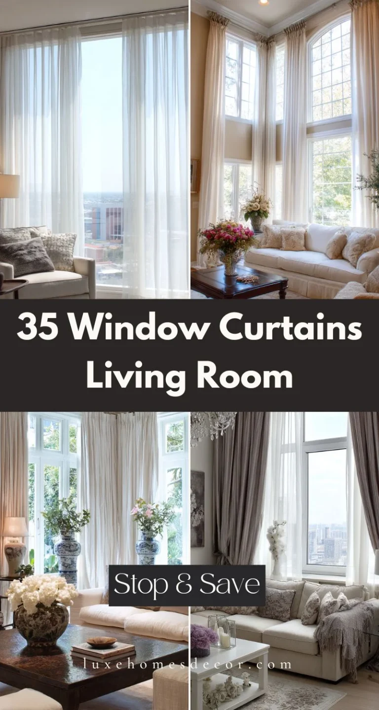 Window Curtains Living Room
