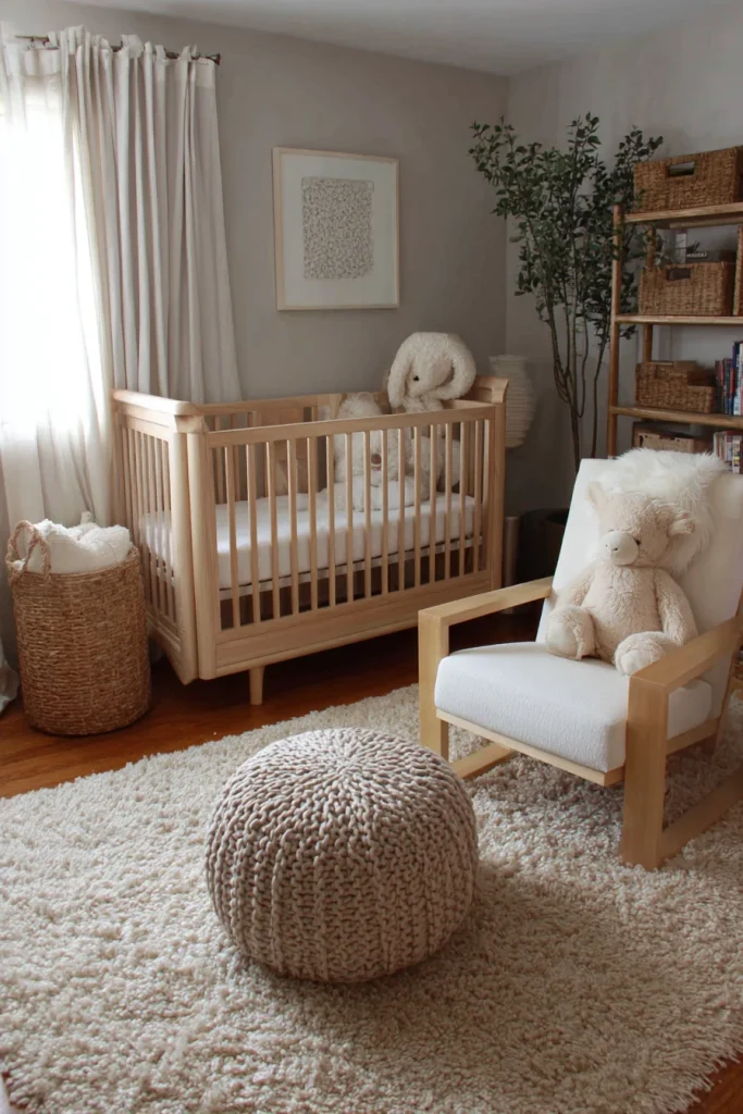 Wooden cribs and furniture