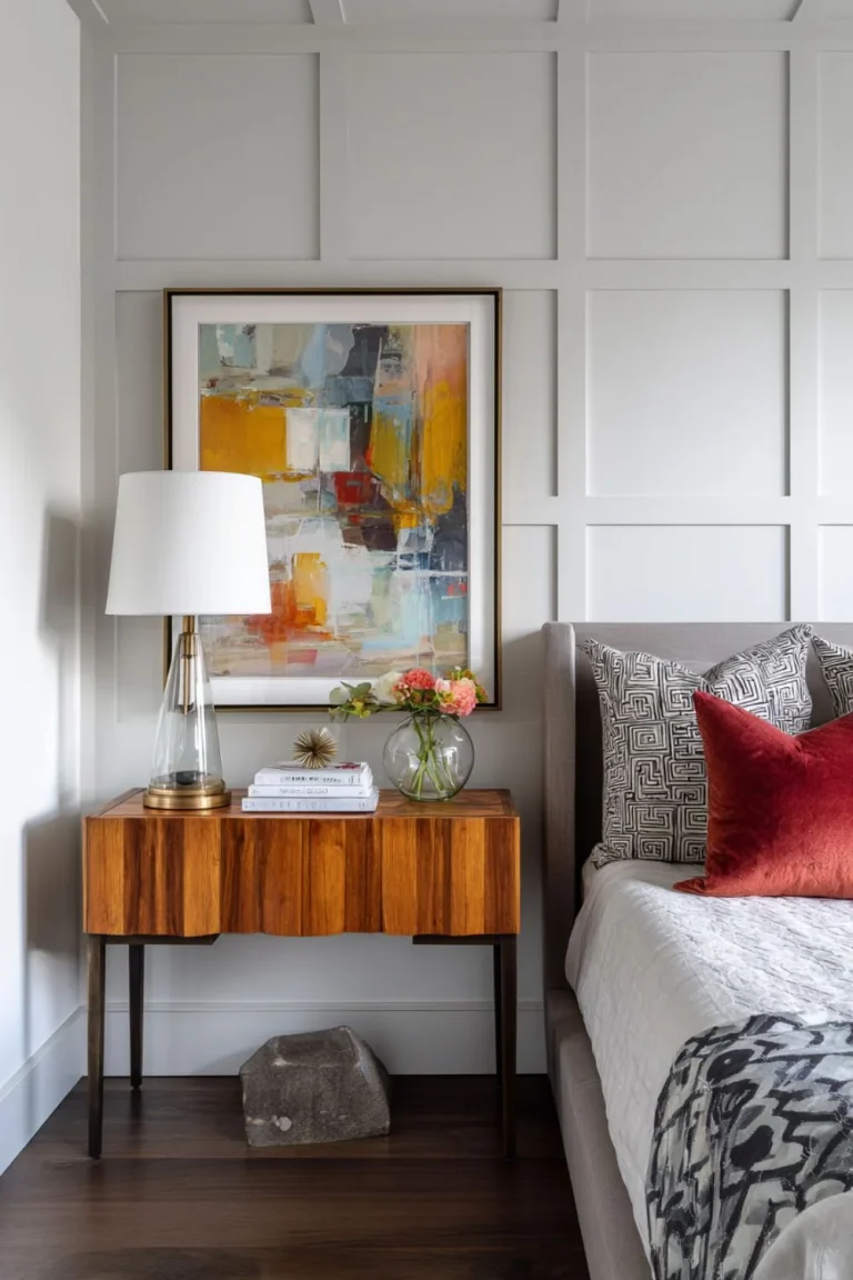 bedroom side wall decor