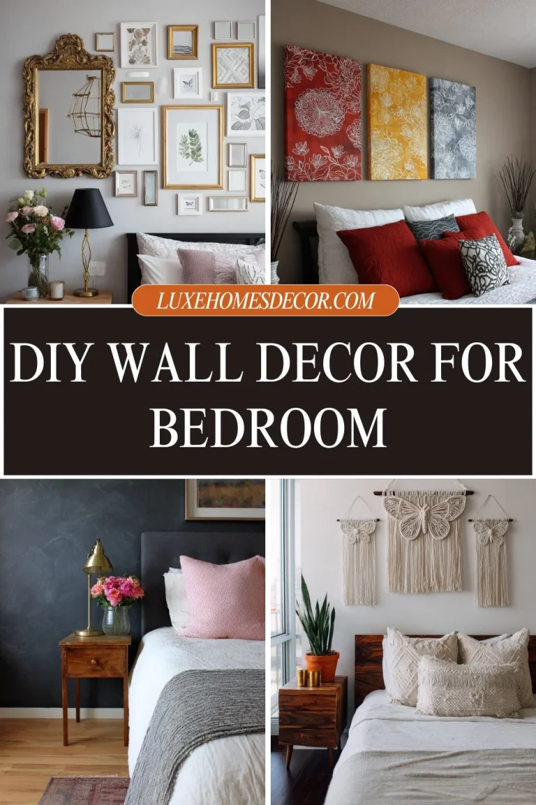 diy wall decor for bedroom