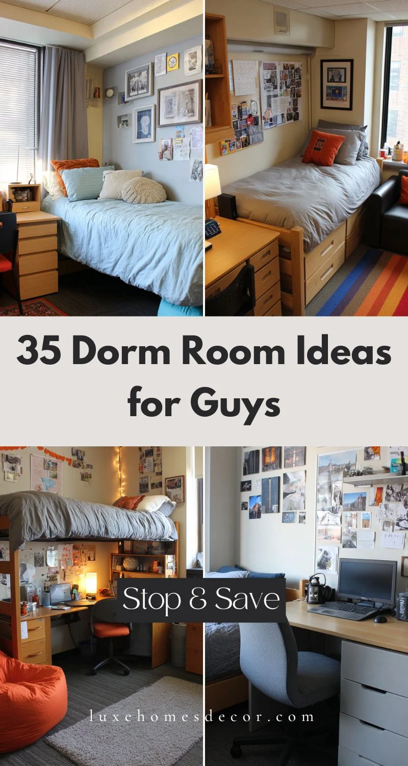 dorm room ides for guys