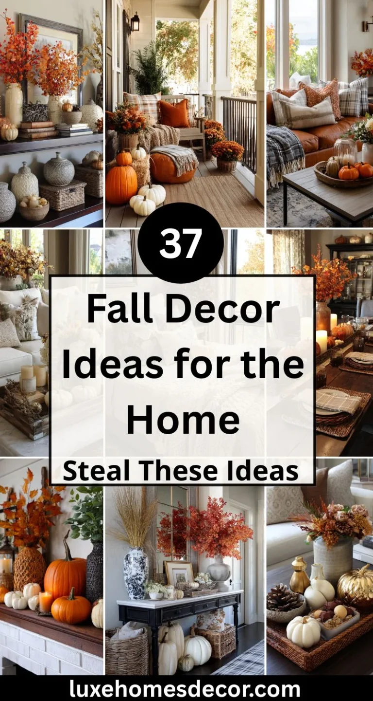 fall decor ideas for the home