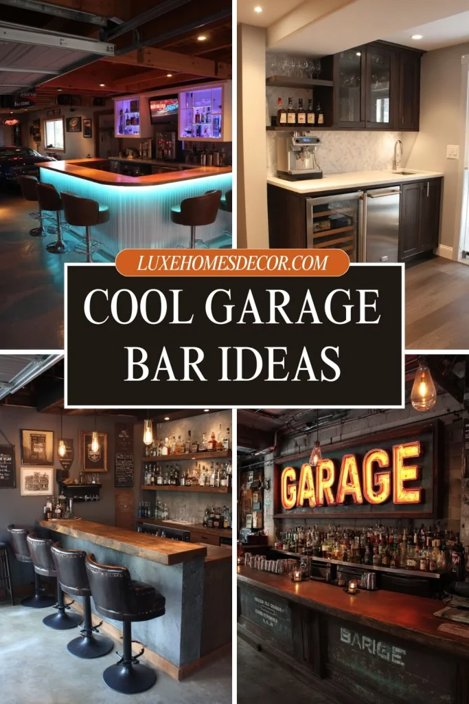 garage bar ideas