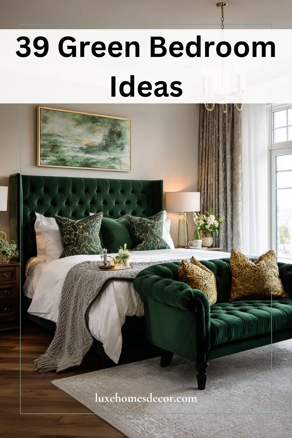 green bedroom ideas