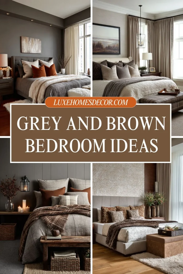 grey and brown bedroom ideas