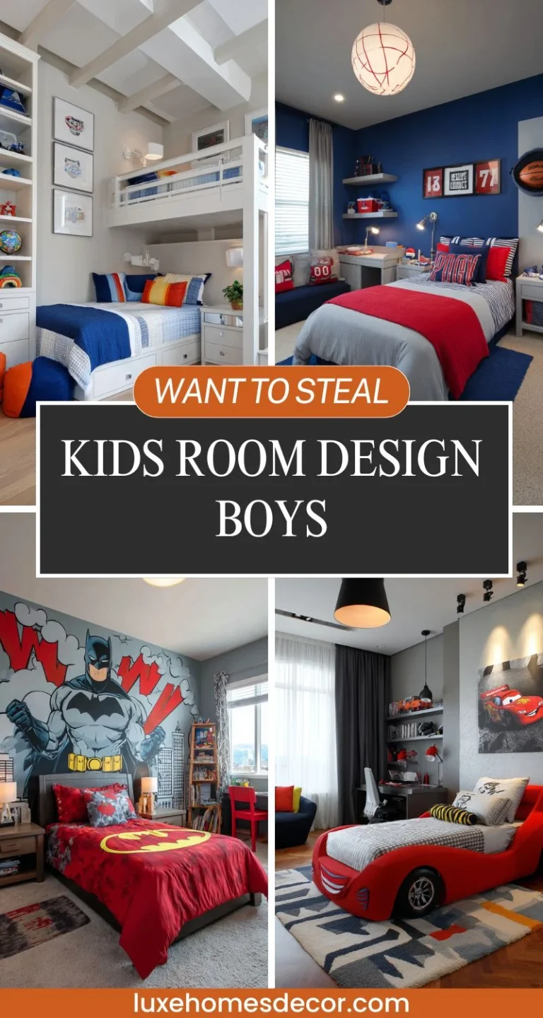 kids bedroom design boys