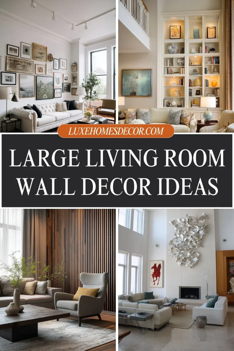large living room wall decor ideas