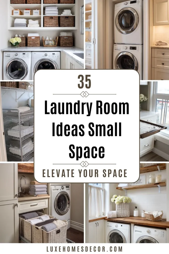 laundry room ideas small spaces