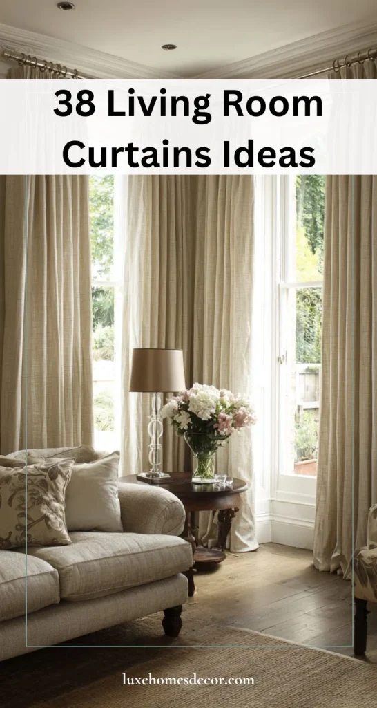 living room curtains ideas