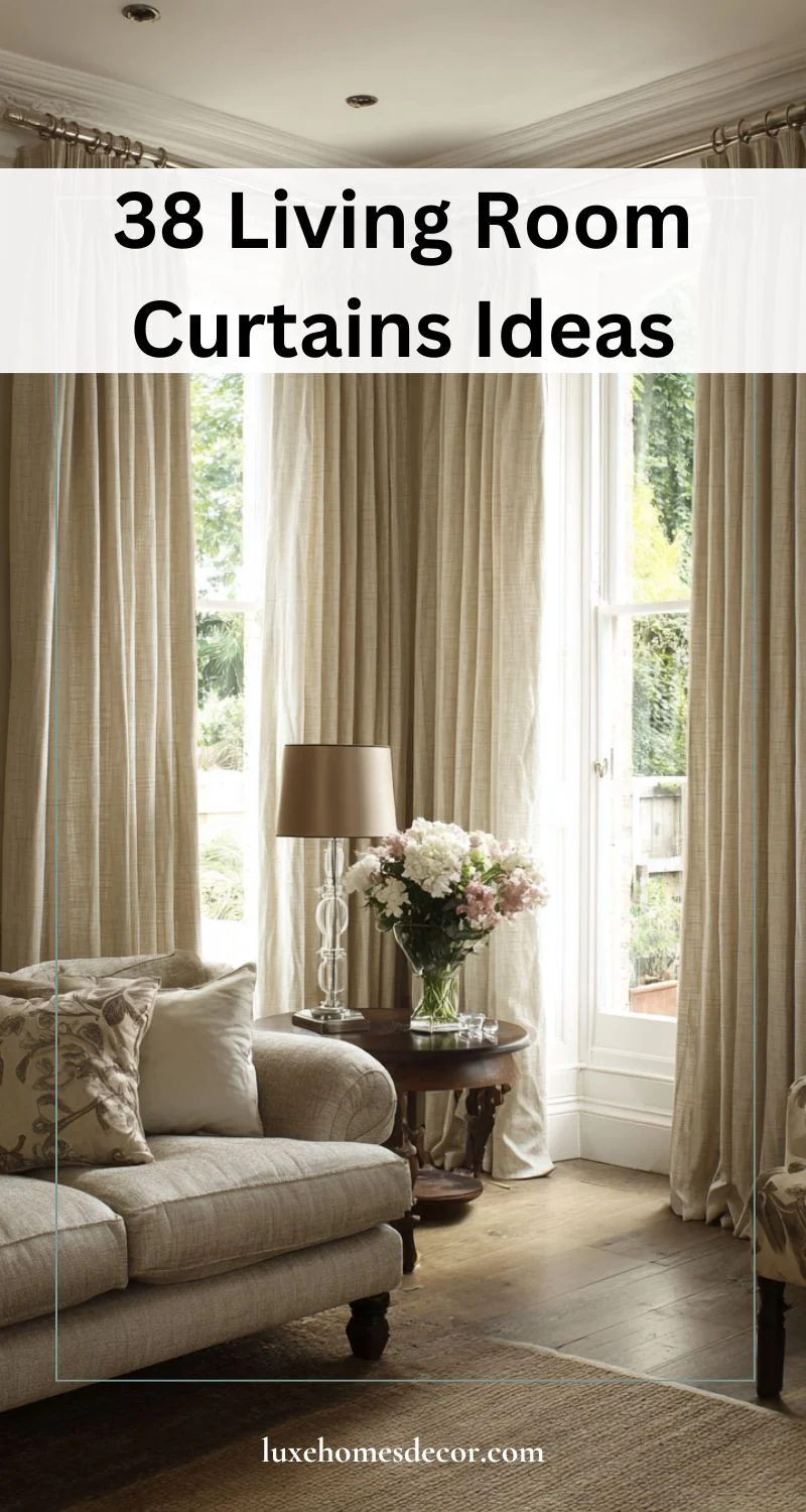 living room curtains ideas