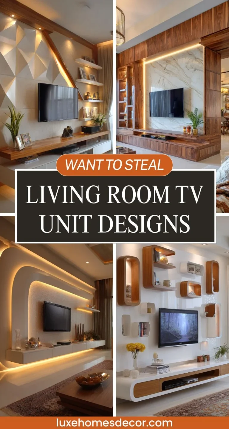 living room tv unit designs