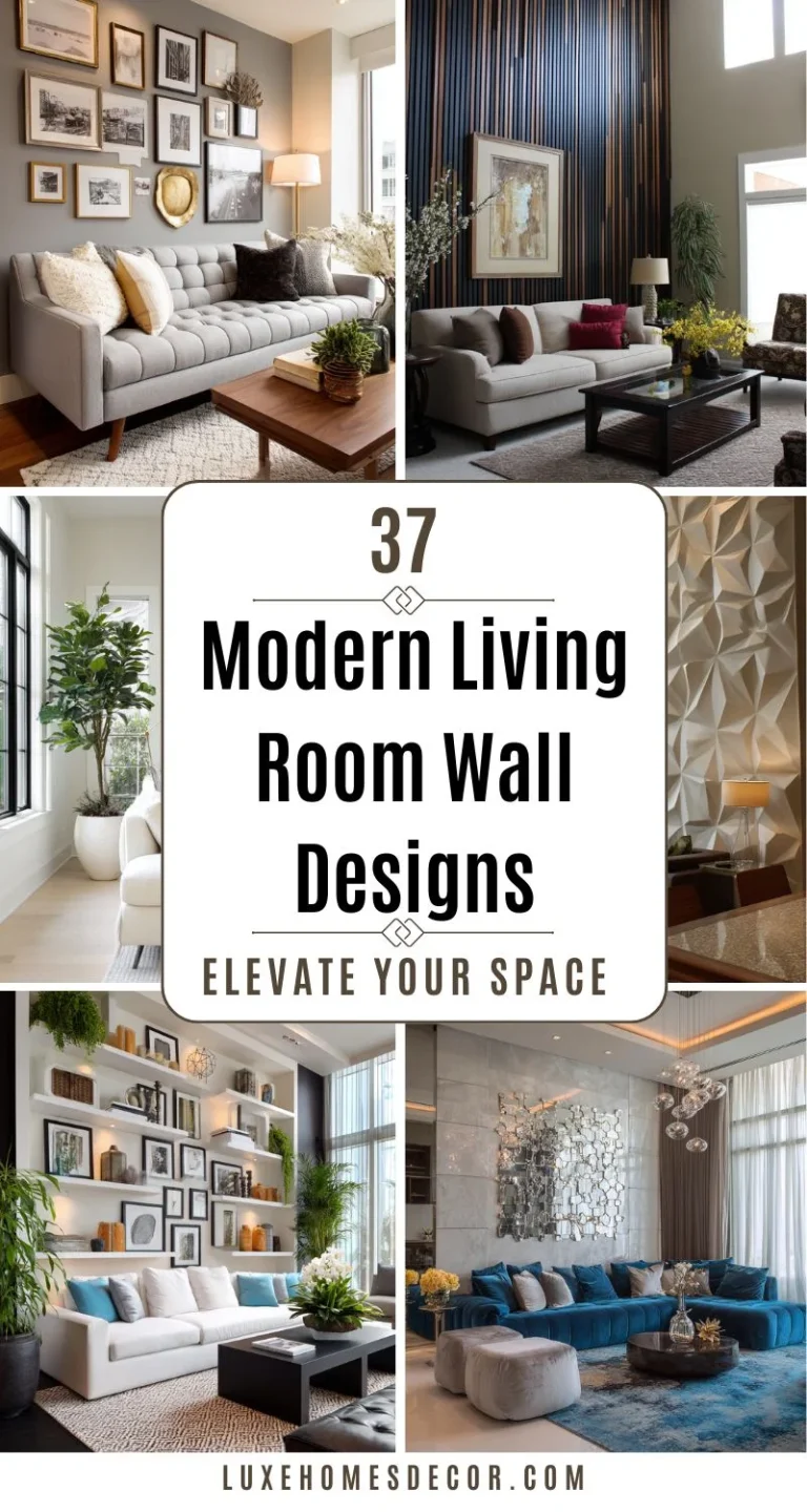 living room wall designs