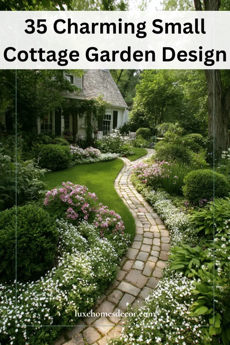 small cottage garden design