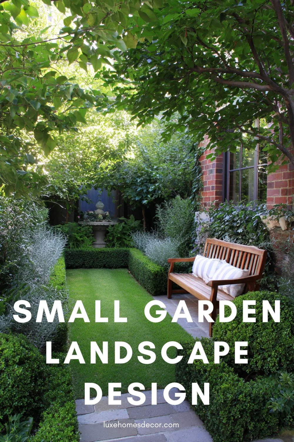 small garden landscape design