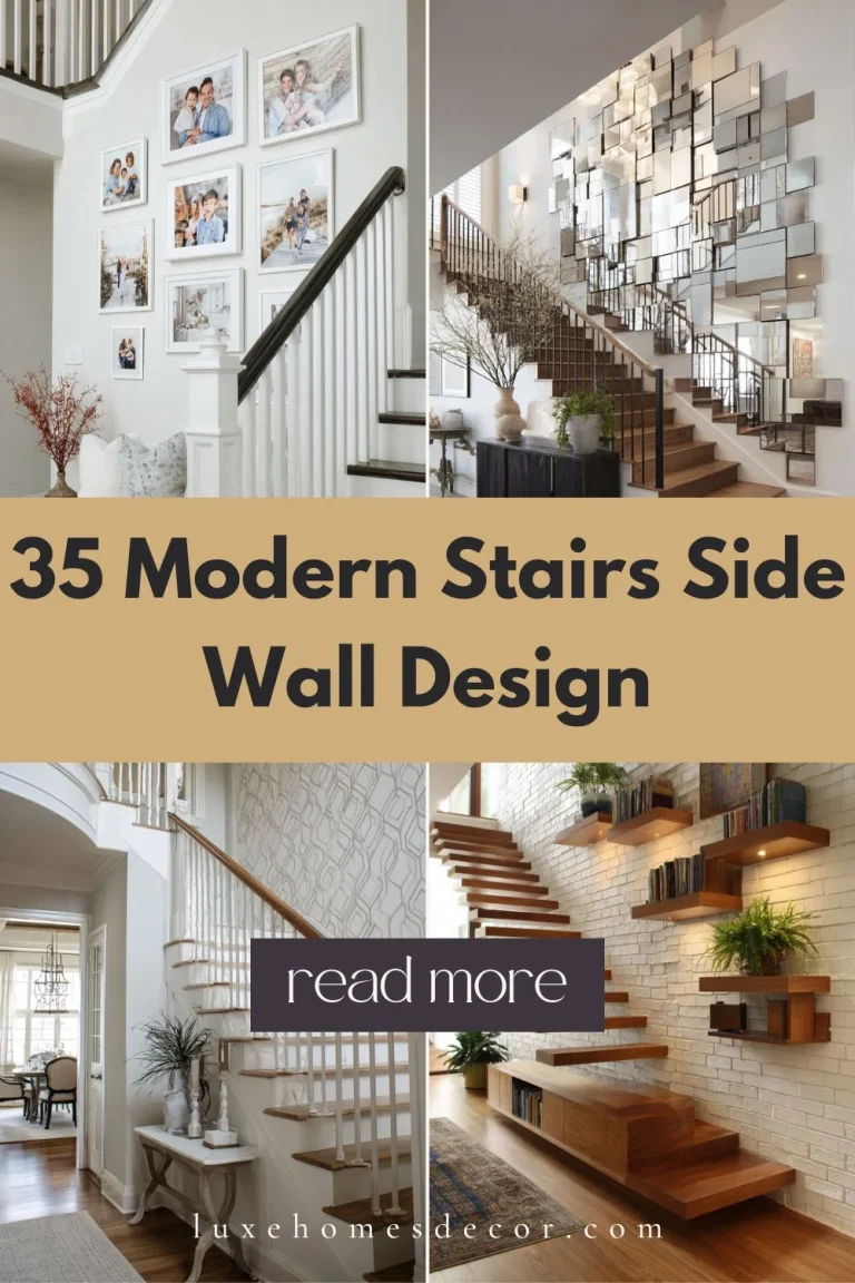 stairs side wall design