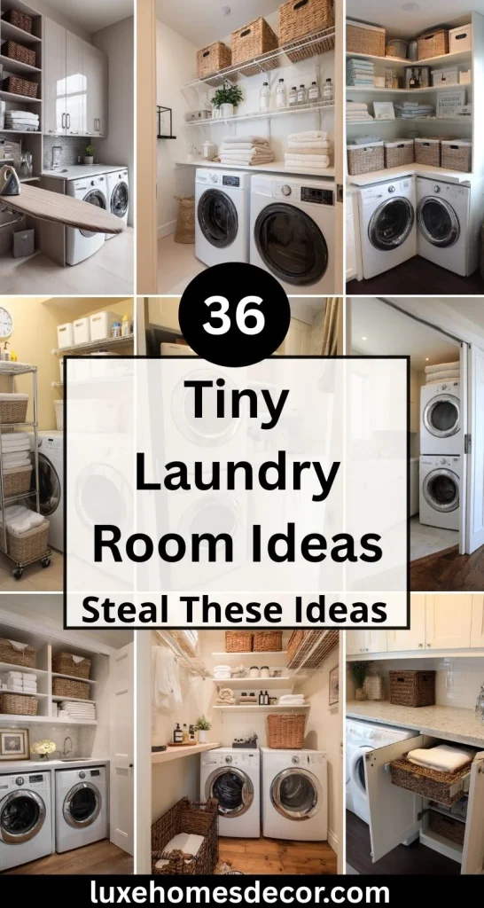 tiny laundry room ideas