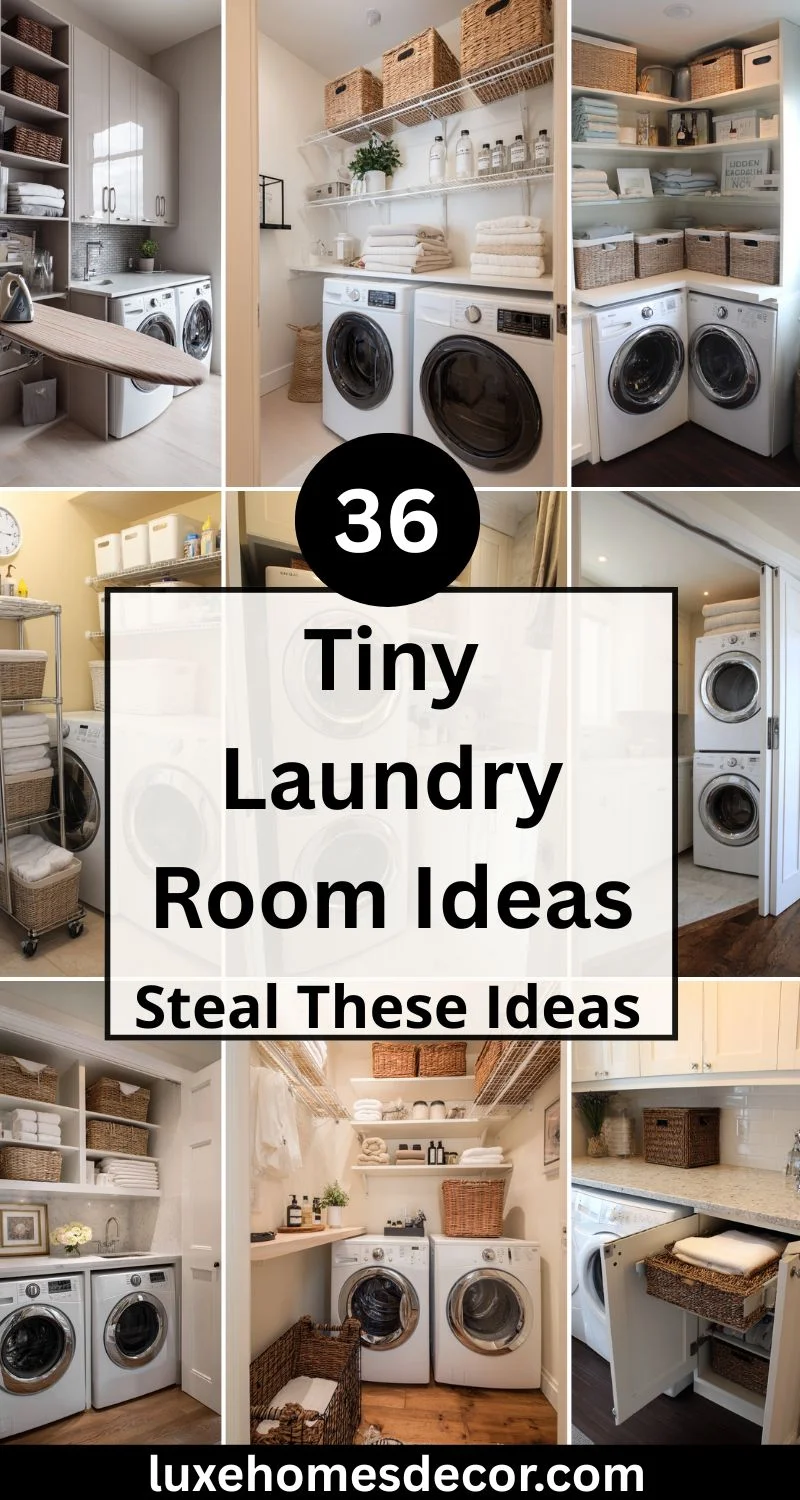 tiny laundry room ideas