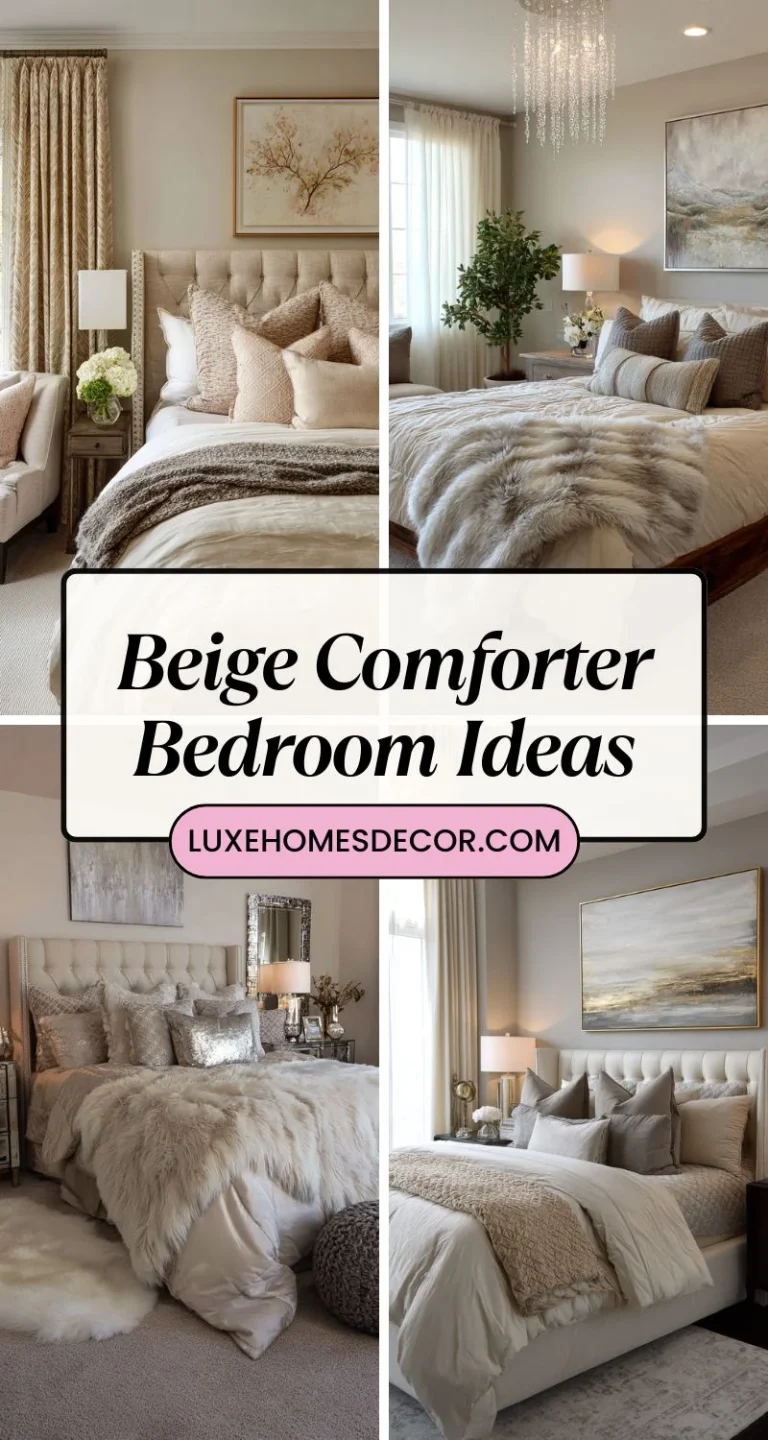 Beige Comforter Bedroom Ideas