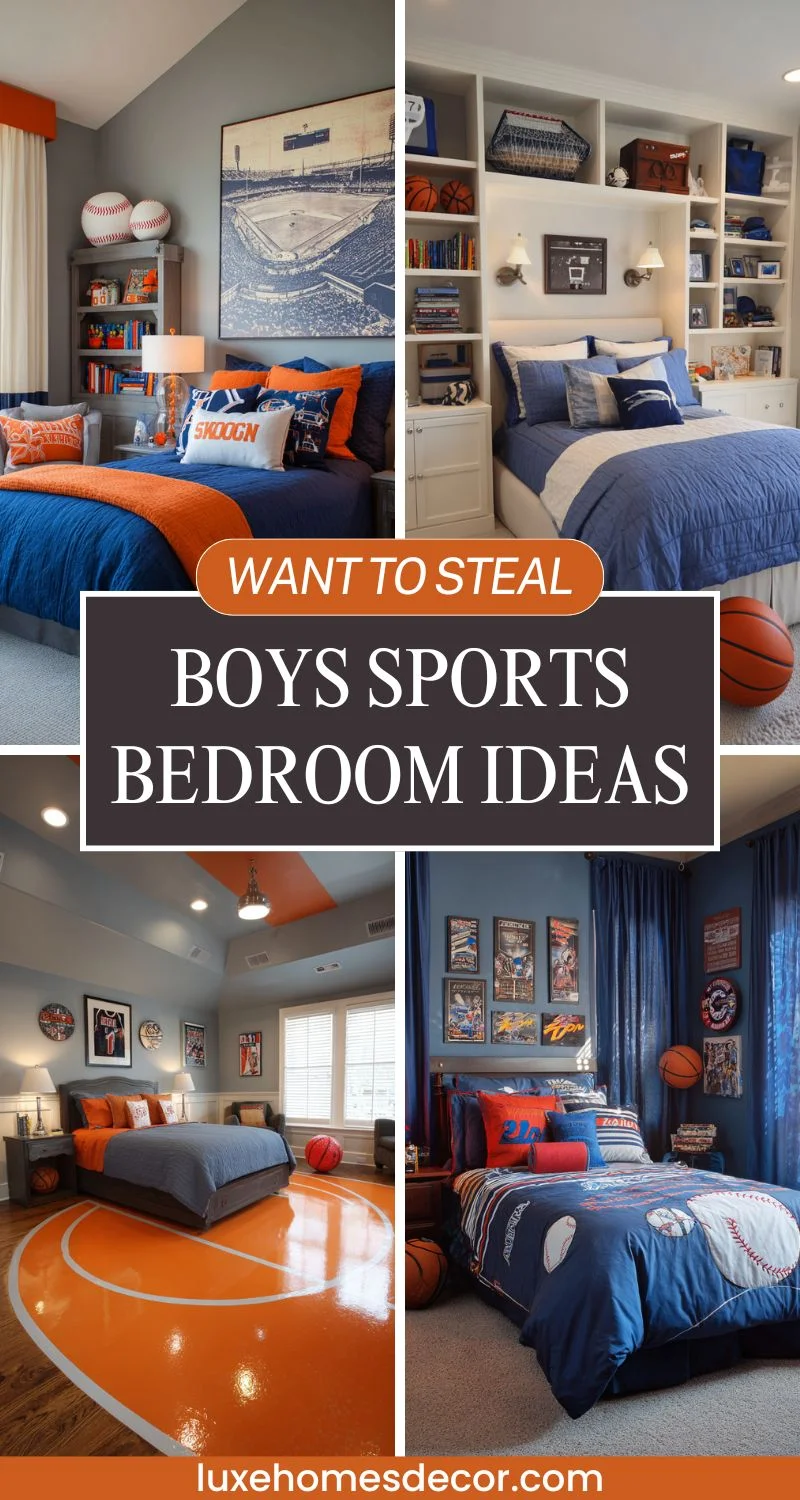 Boys Sports Bedroom Ideas