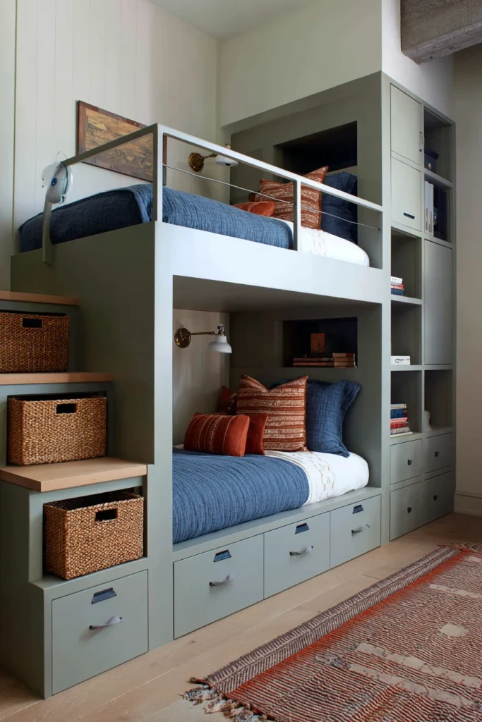 Bunk Beds with Storage
