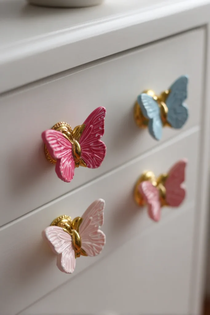 Butterfly Drawer Knobs