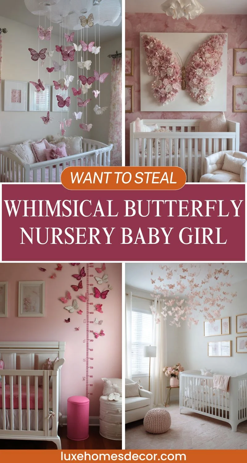 Butterfly Nursery Baby Girl