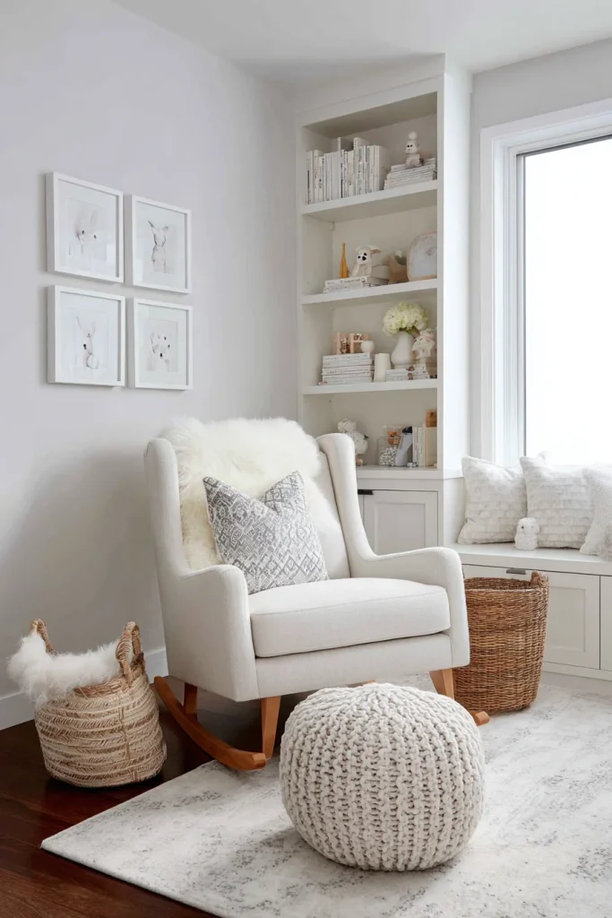 Corner Rocking Chair