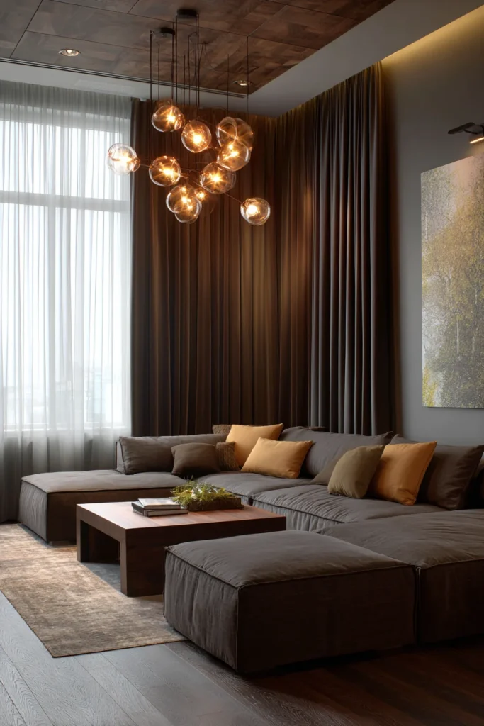 Cozy Ambiance with Warm Lighting