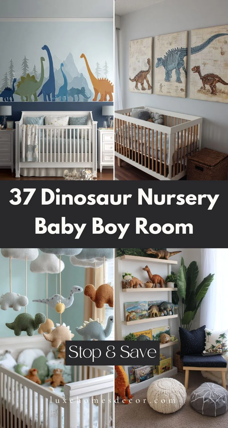 Dinosaur Nursery Baby Boy
