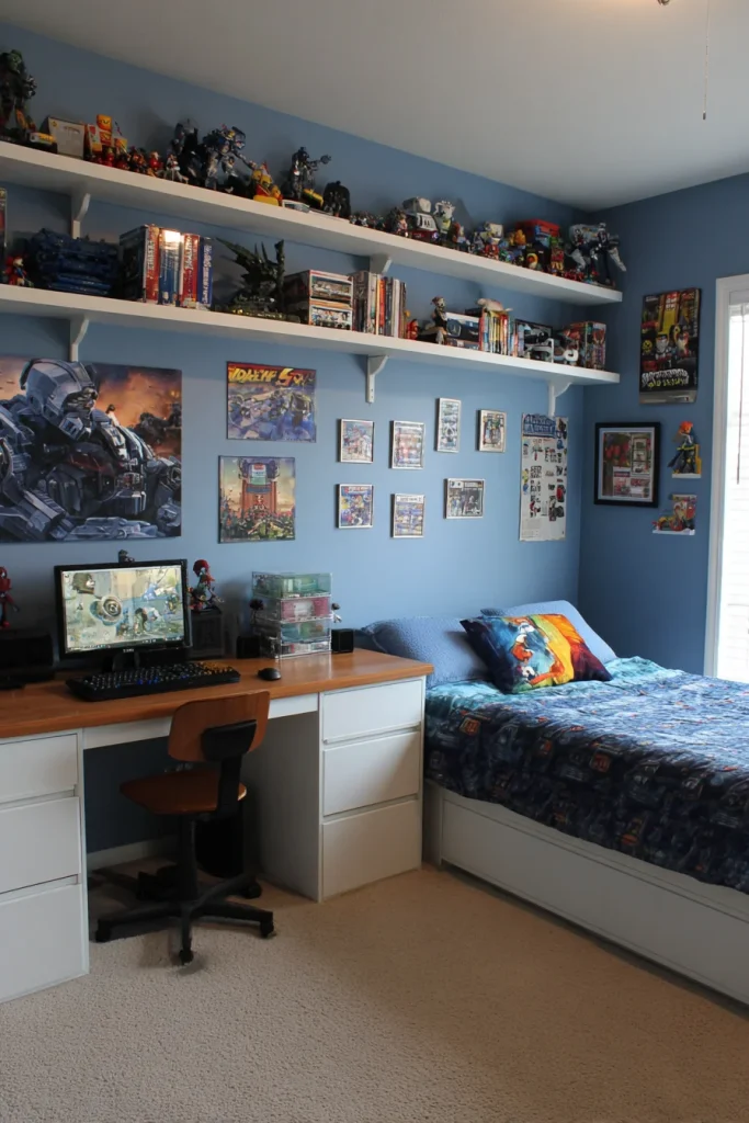 Floating Shelves for Collectibles