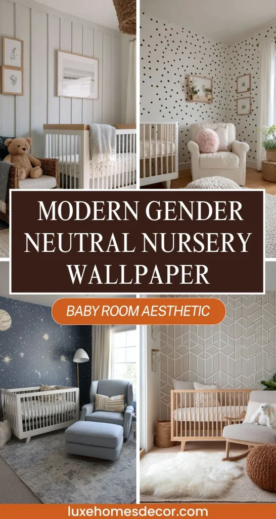 Gender Neutral Nursery Wallpaper