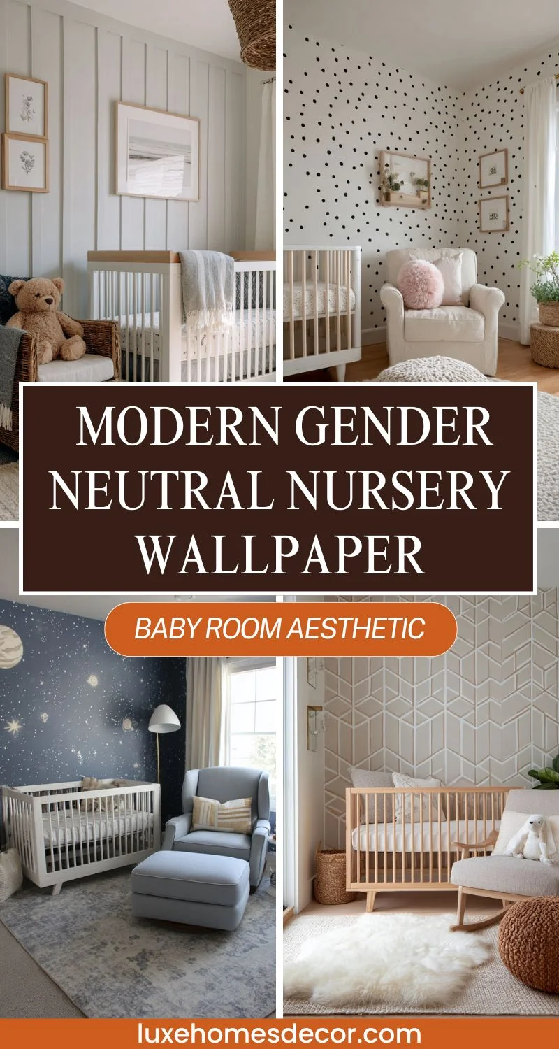 Gender Neutral Nursery Wallpaper