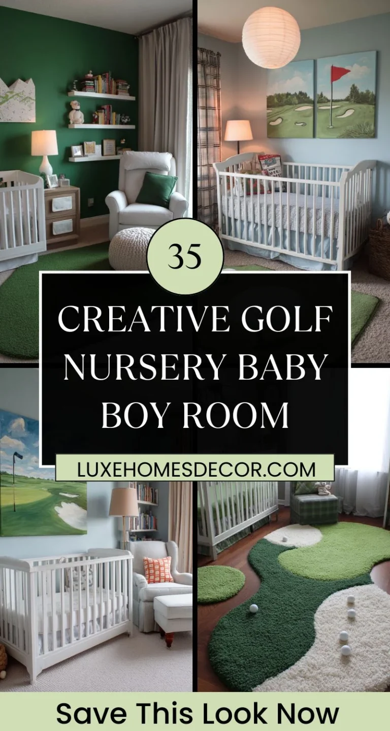 Golf Nursery Baby Boy