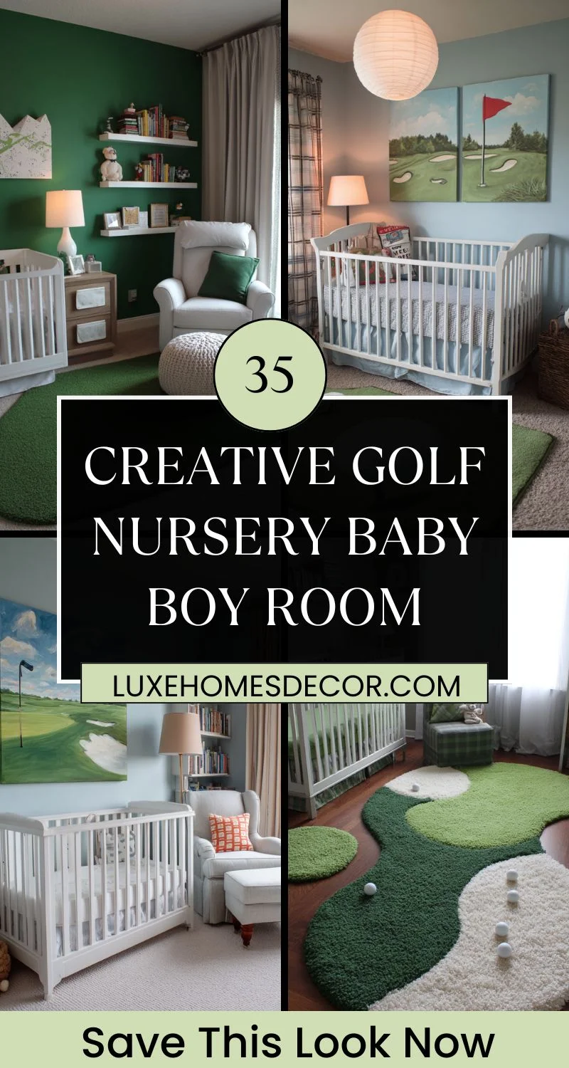 Golf Nursery Baby Boy