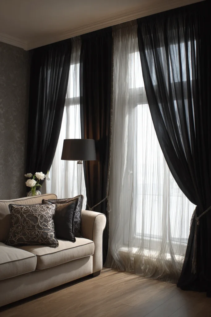 Layered Look with Sheers