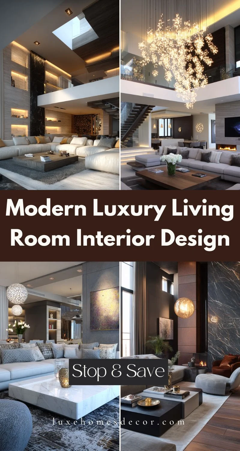 Modern Luxury Living Room Interior Design