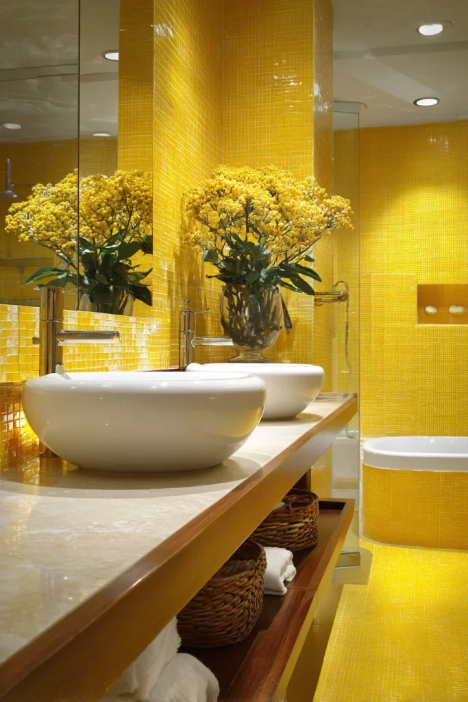 Mosaic Yellow Tiles