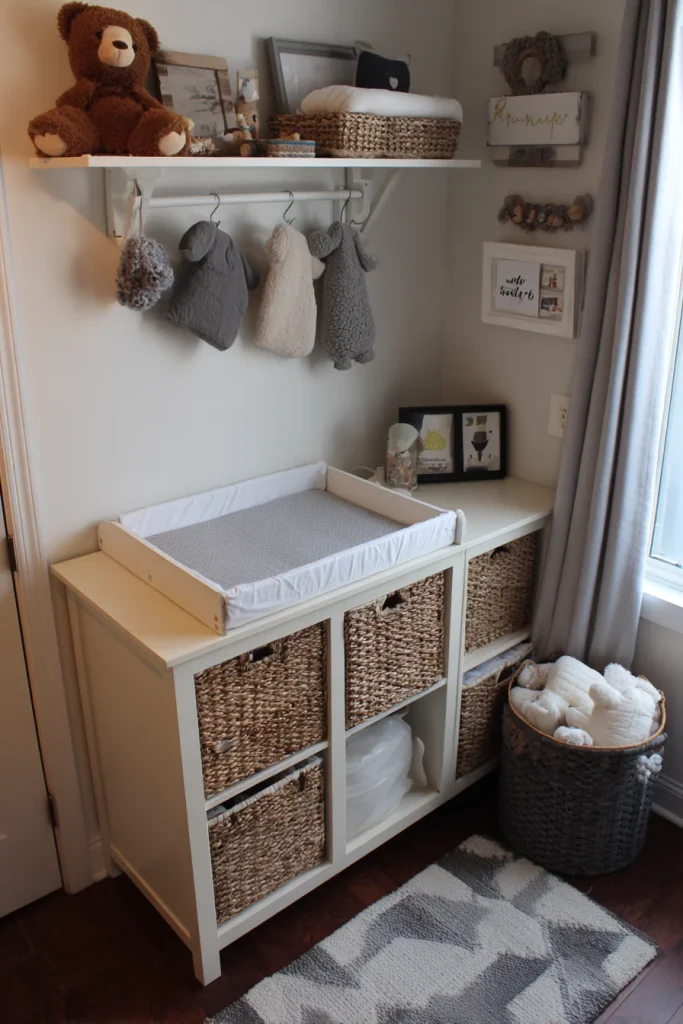 Multi-Functional Changing Table
