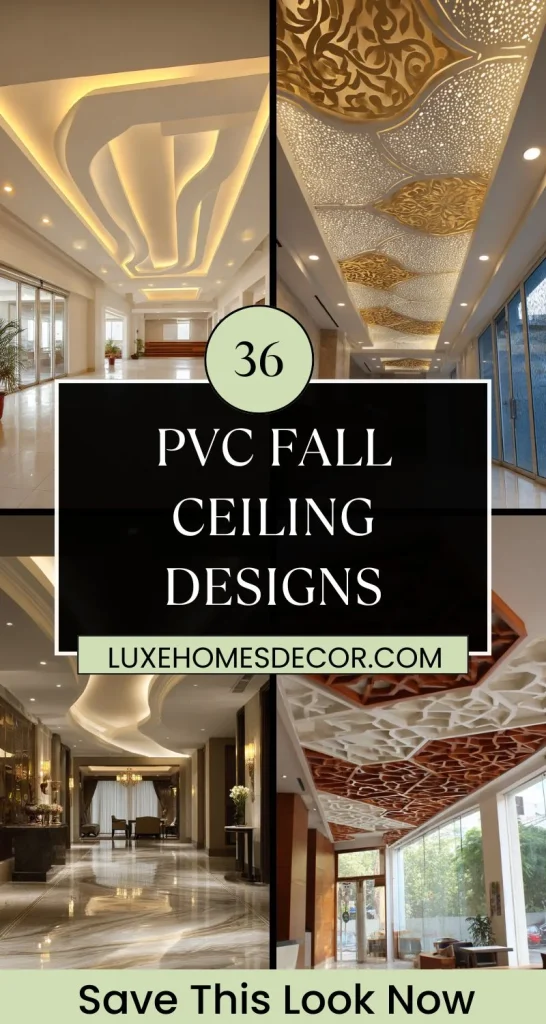PVC Fall Ceiling Designs