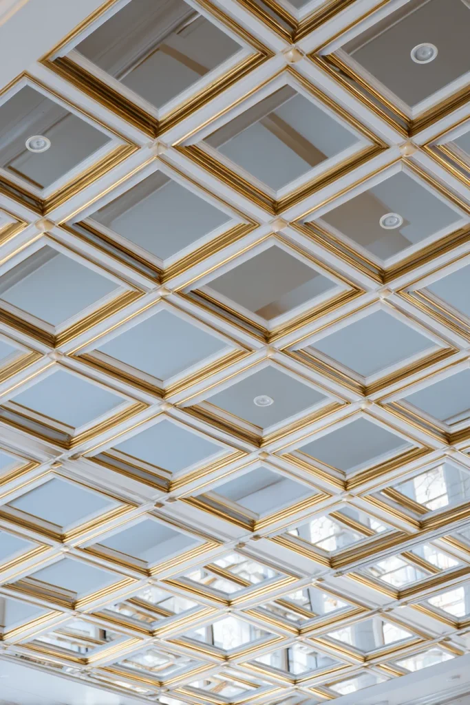 PVC Grid with Mirror Insets