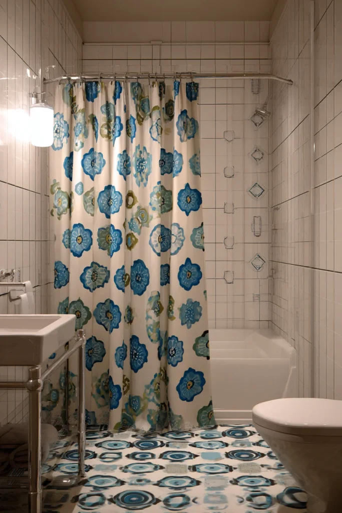 Patterned Shower Curtains