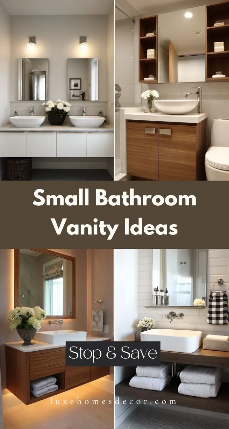 Small Bathroom Vanity Ideas
