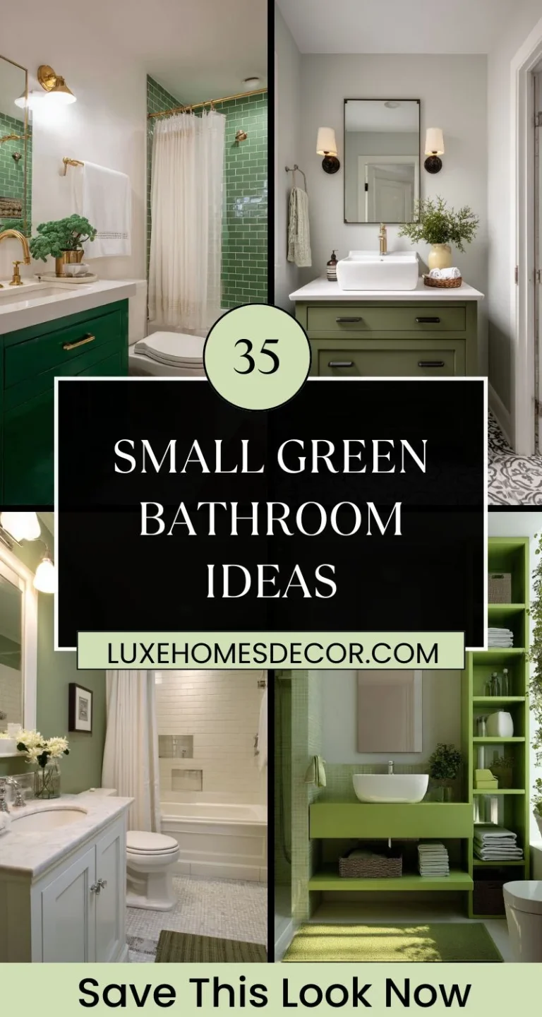 Small Green Bathroom Ideas