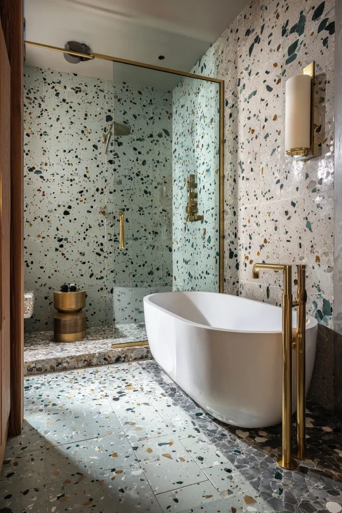 Statement Shower Backdrops