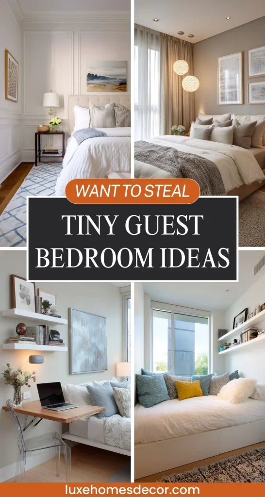 Tiny Guest Bedroom Ideas