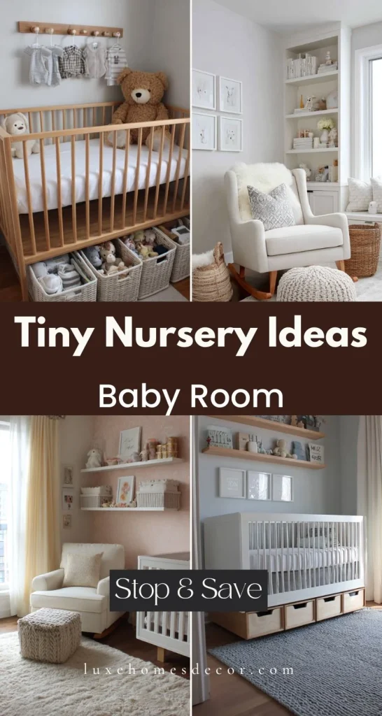 Tiny Nursery Ideas