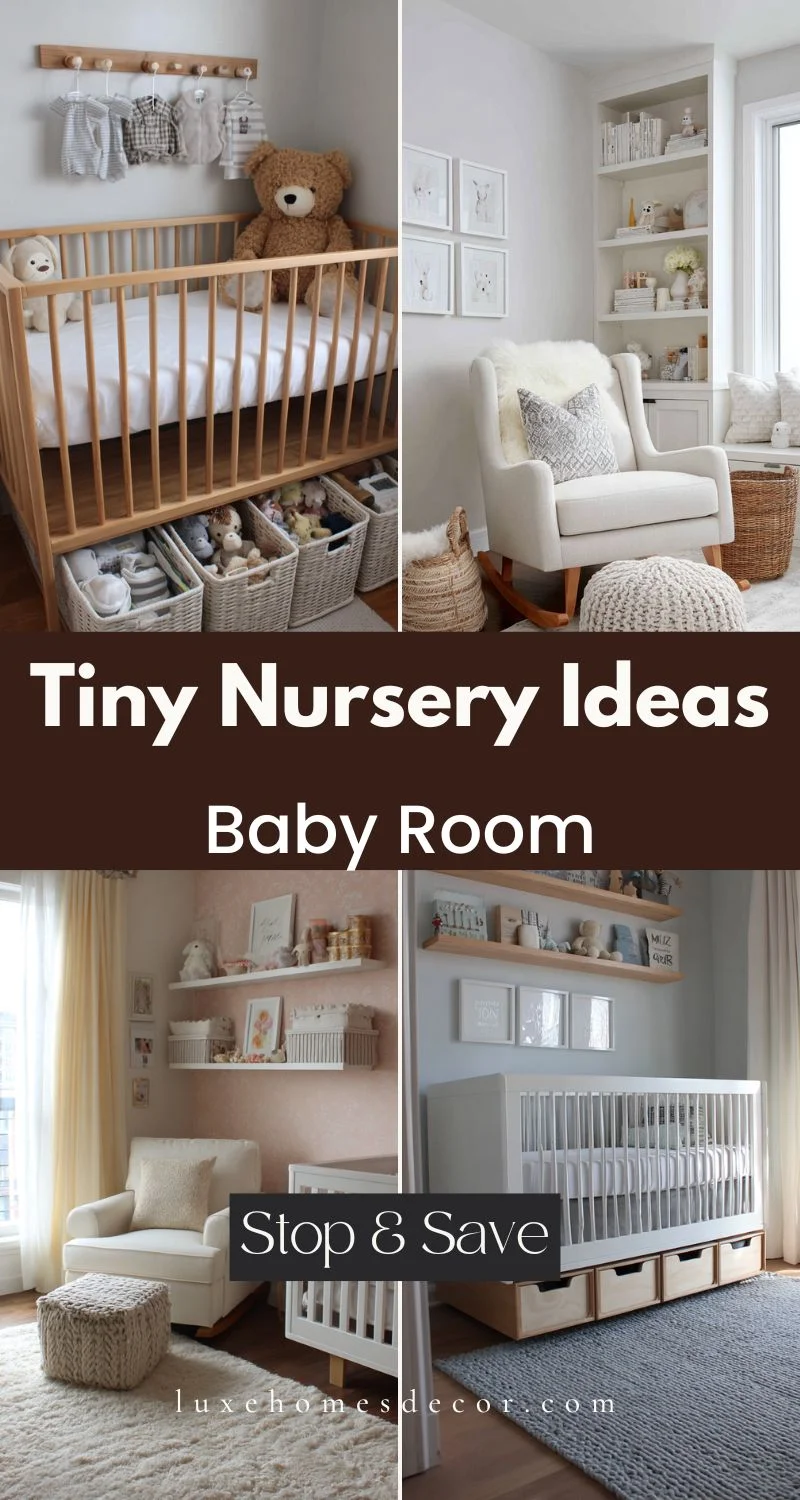 Tiny Nursery Ideas