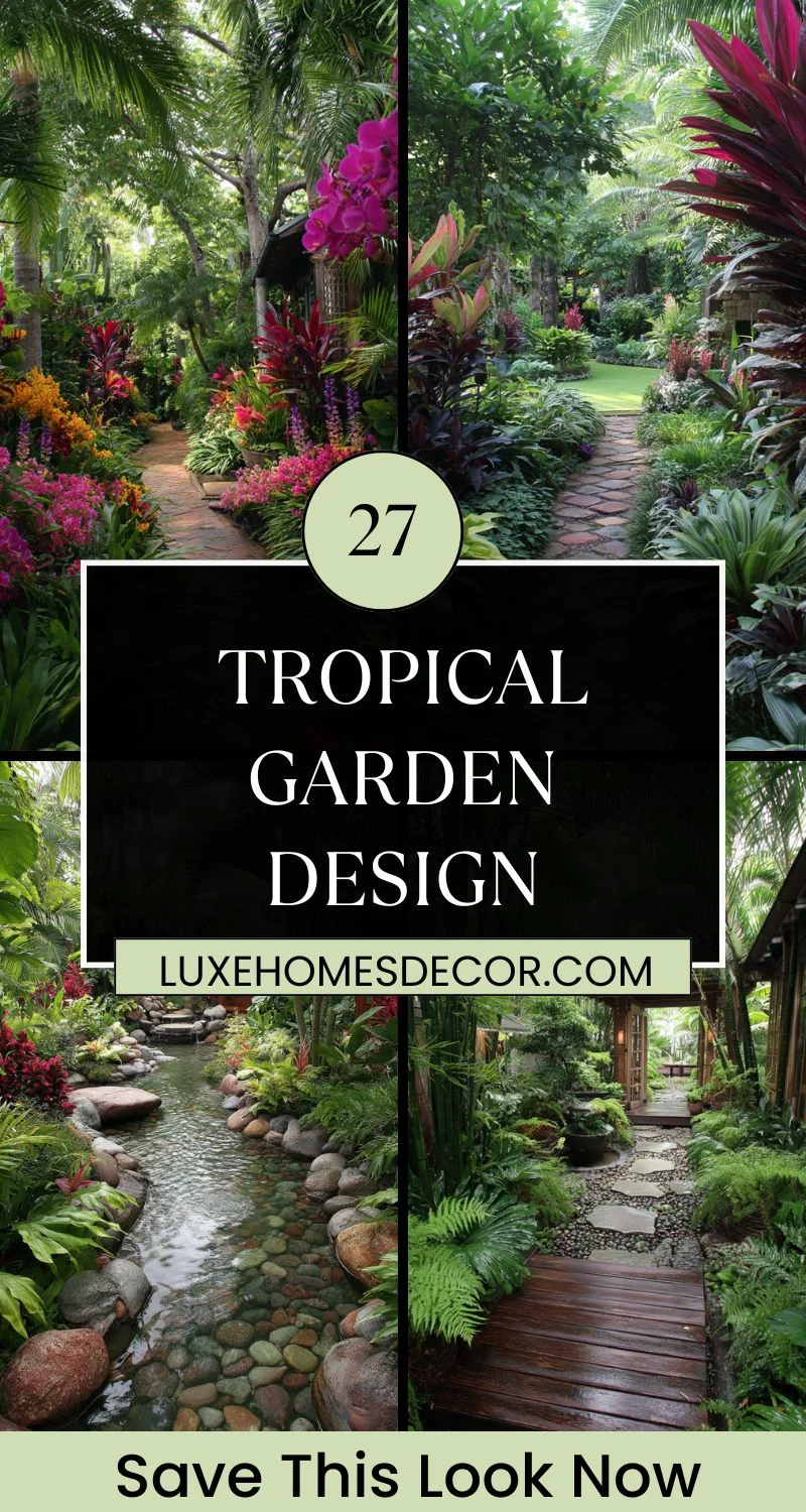 Tropical Garden Design